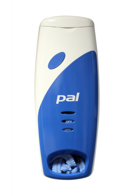 PAL White, Blue Hair Net Dispenser, 200 mm x 220mm x 510 mm