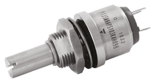 Vishay P13SM 4.7 kΩ Rotary Potentiometer 1-Turns 1-Gang Panel Mount