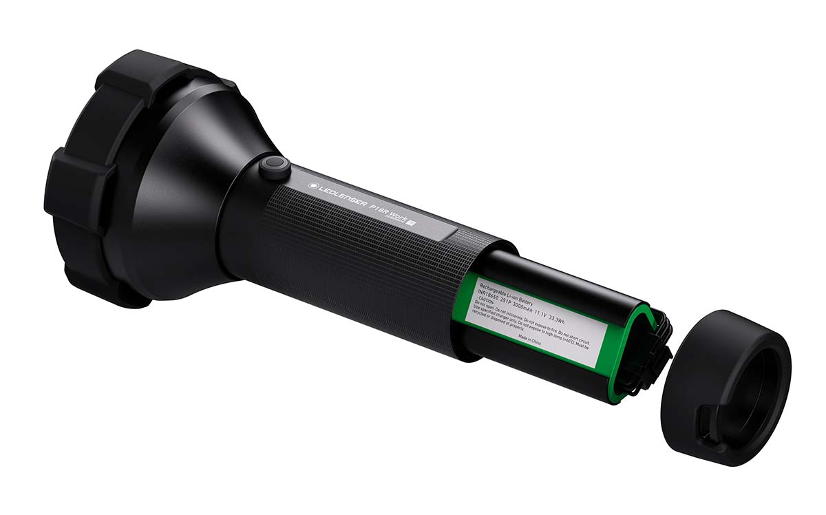 p18r-work LEDLENSER LED Torch White Rechargeable