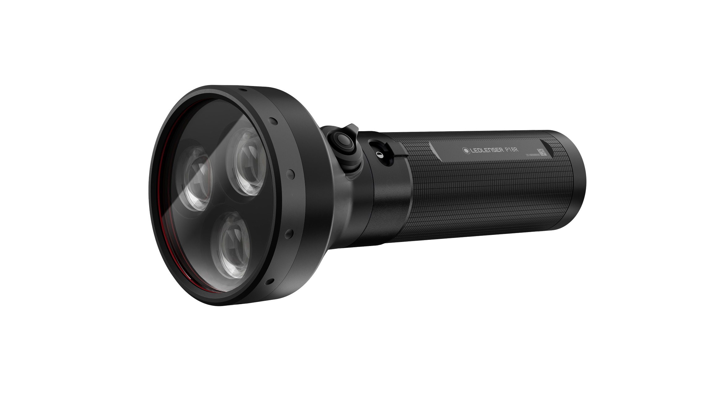 LEDLENSER LED Torch Black Rechargeable 6500 lm, 196 mm