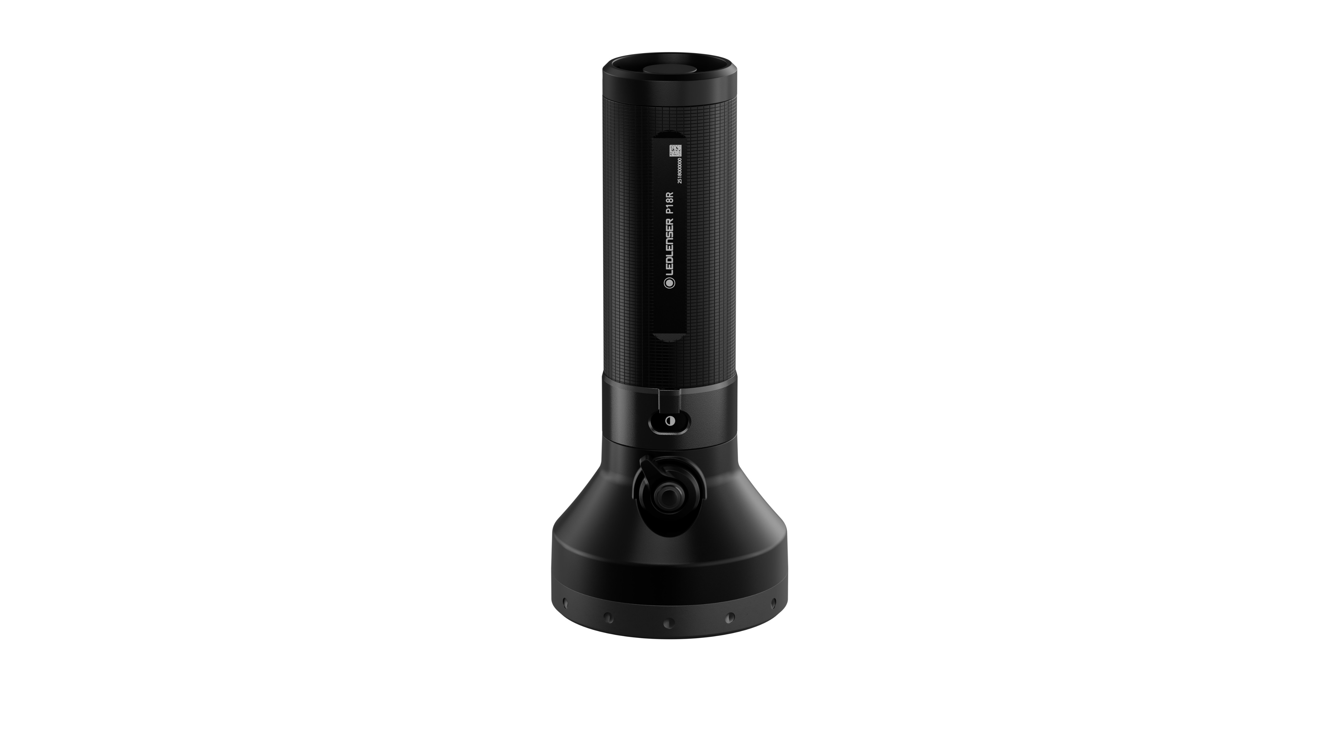p18r LEDLENSER LED Torch Black Rechargeable 6500 lm, 196 mm
