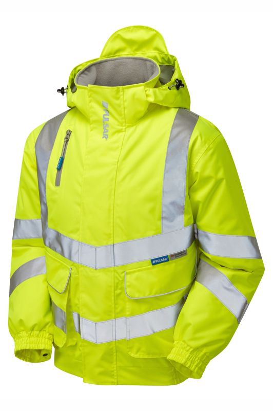 PULSAR P191 Yellow Hi Vis Jacket, S
