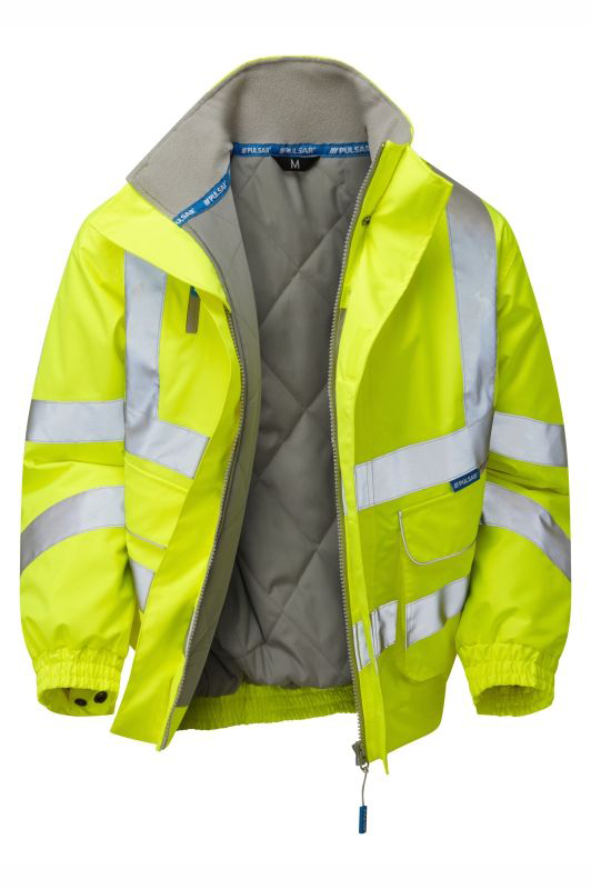 p191-r-s PULSAR P191 Yellow Hi Vis Jacket, S