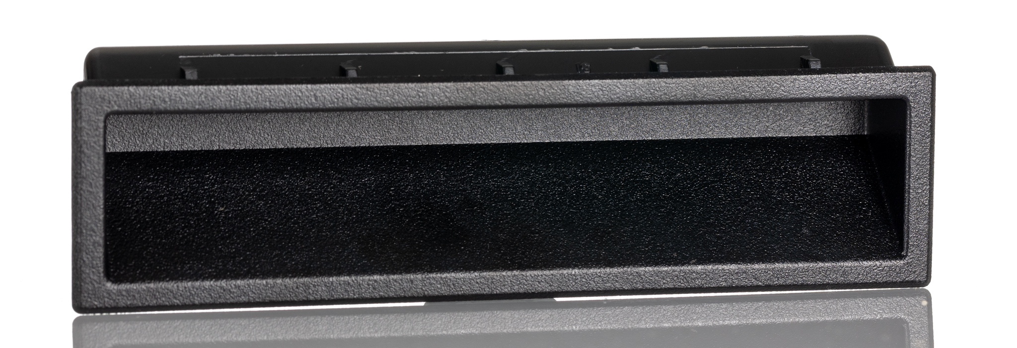 Southco Textured Matt Black Plastic Handle 17 mm Height, 35.8mm Width, 127.3 mm Length