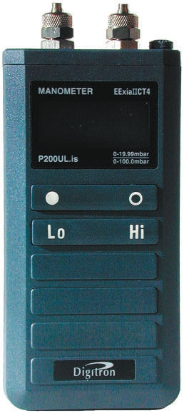 Digitron Differential Manometer With 2 Pressure Port/s, Max Pressure Measurement 100 mbar, RSCAL
