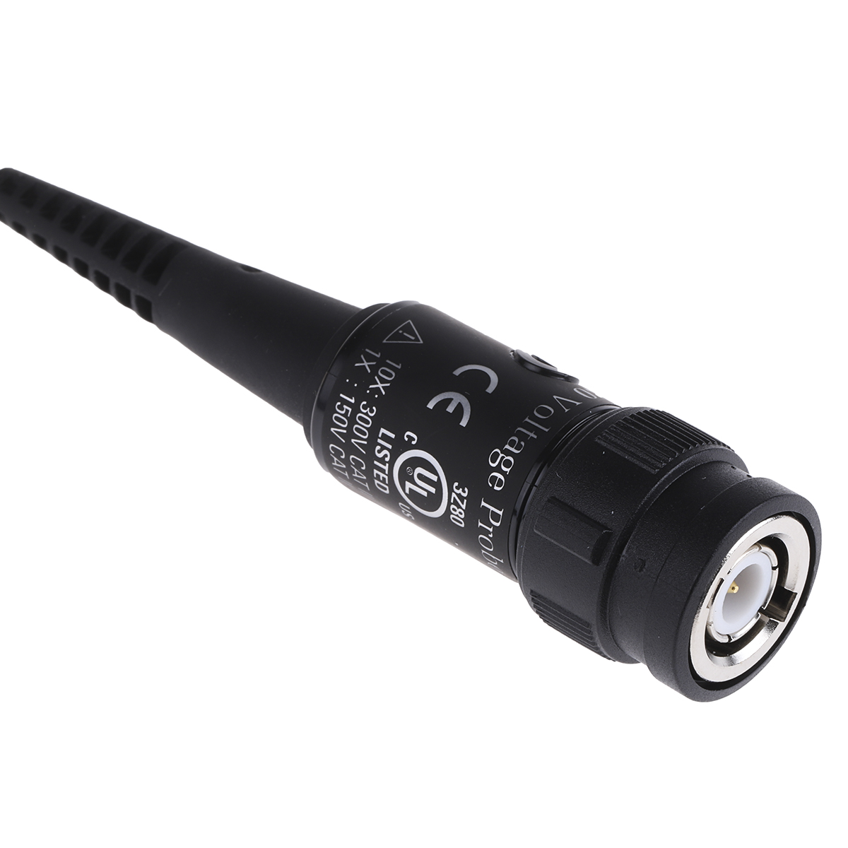 p2220 Tektronix TPS2000 Series P2220 Oscilloscope Probe, Voltage Type, 200 MHz, Ground Lead, Hook Tip Connector