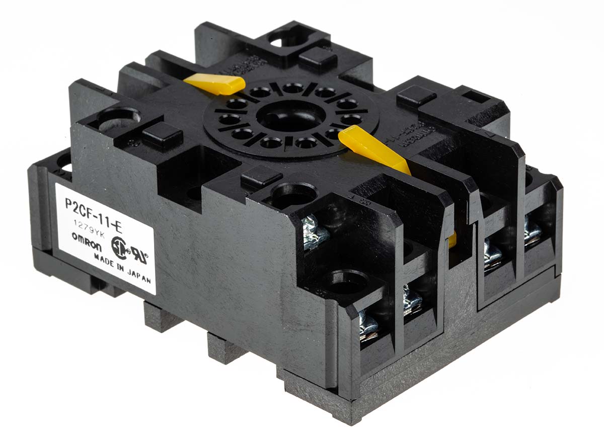 Omron Socket For Use With  H3CR-H Series, H3CR-A Series, H3CR-F Series
