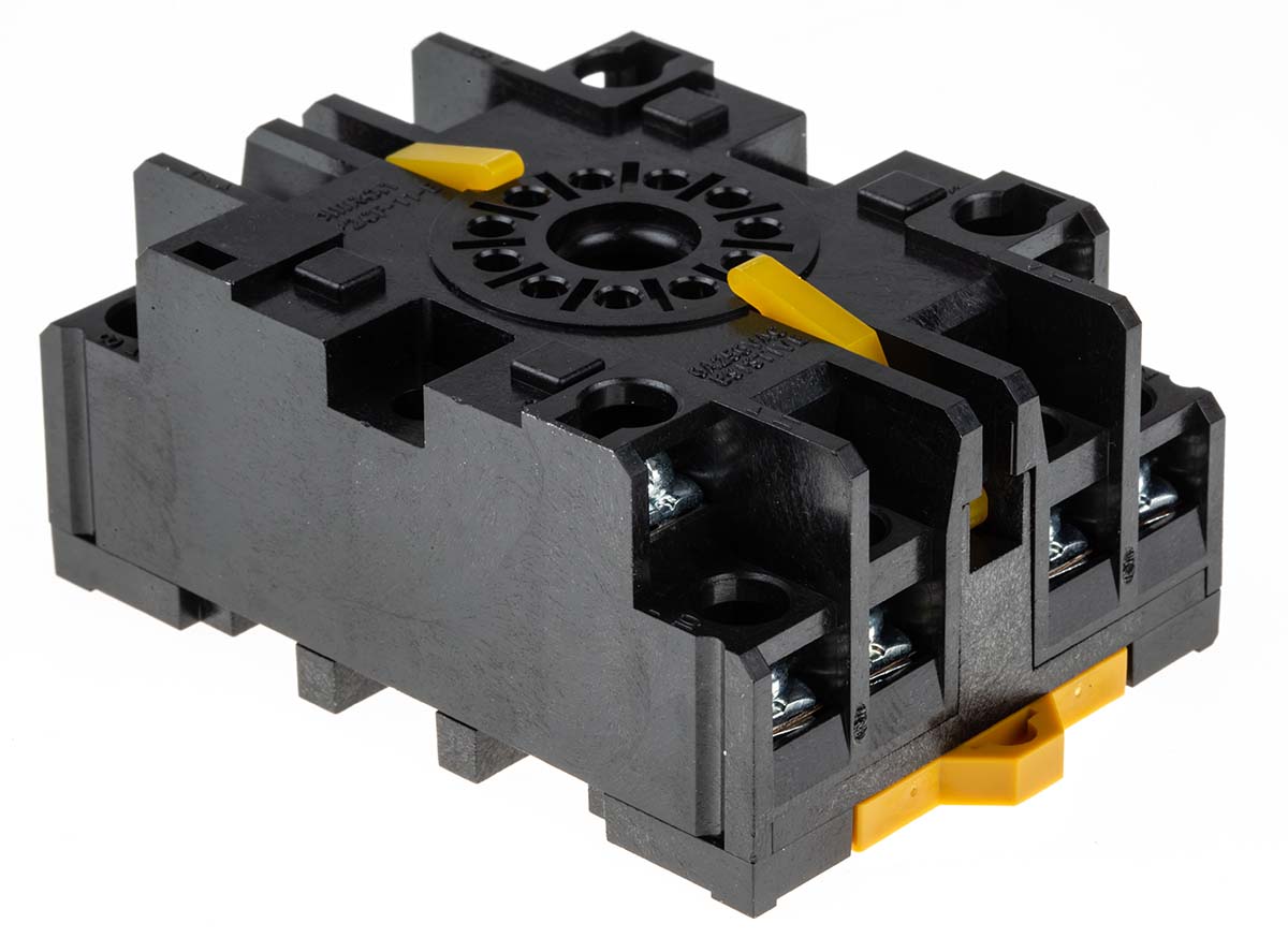 p2cf-11-e Omron Socket For Use With  H3CR-H Series, H3CR-A Series, H3CR-F Series
