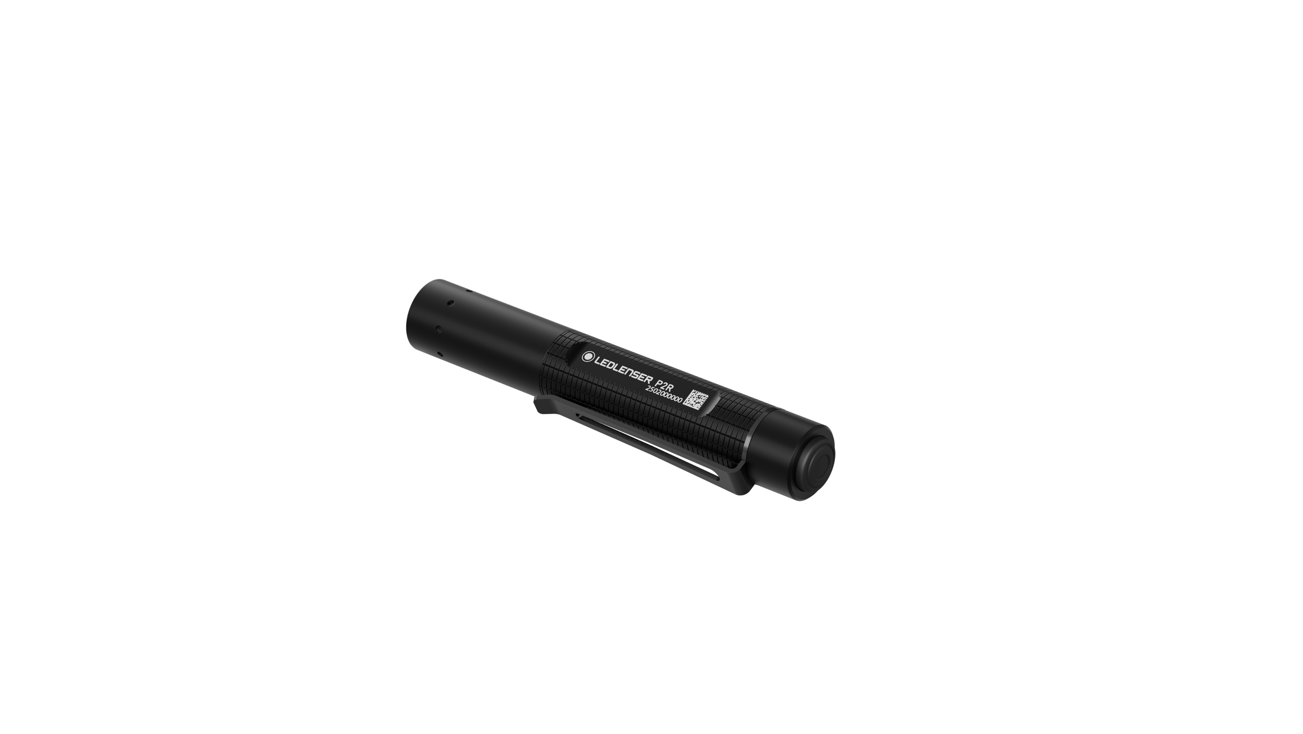 p2r LEDLENSER LED Torch Black Rechargeable 200 lm, 98 mm