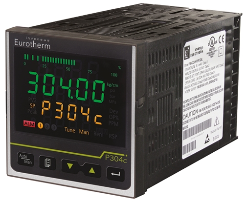 p304cccvlrspsdxx Eurotherm Piccolo P304 Panel Melt Pressure Controller 2 Input, 3 Output Analogue 230V ac/dc PID Controller