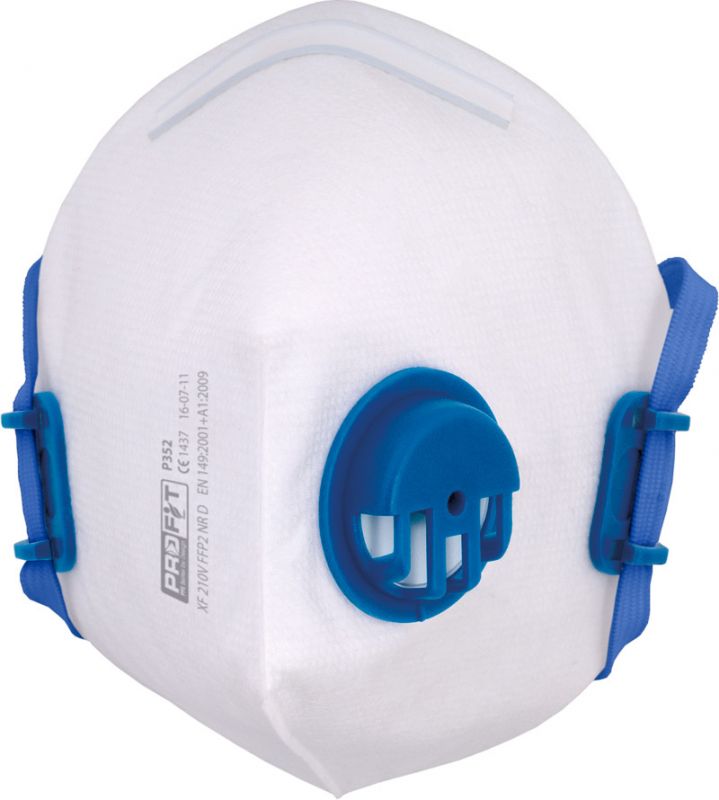 Pro Fit FFP2 NR D Series Disposable Respirator Valved, FFP2 NR D
