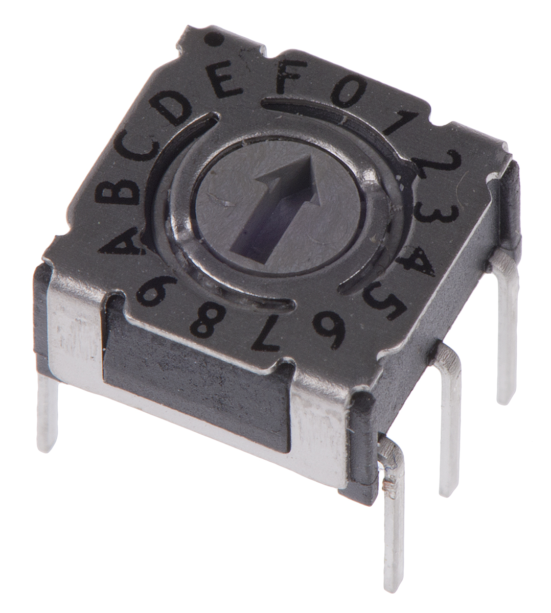 Hartmann Rotary Flush Rotary Coded DIP Switch Through Hole