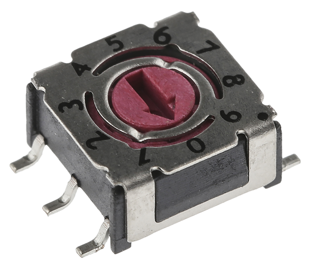 Hartmann Rotary Flush Rotary Coded DIP Switch Surface Mount