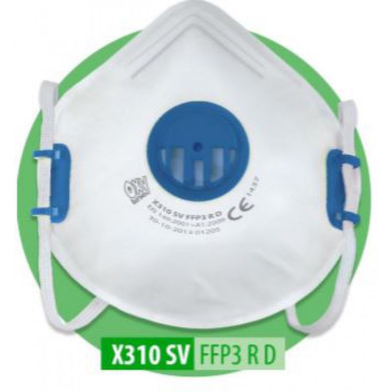 Pro Fit RD FFP3 Series Half Mask Respirator Mask, Size One Size
