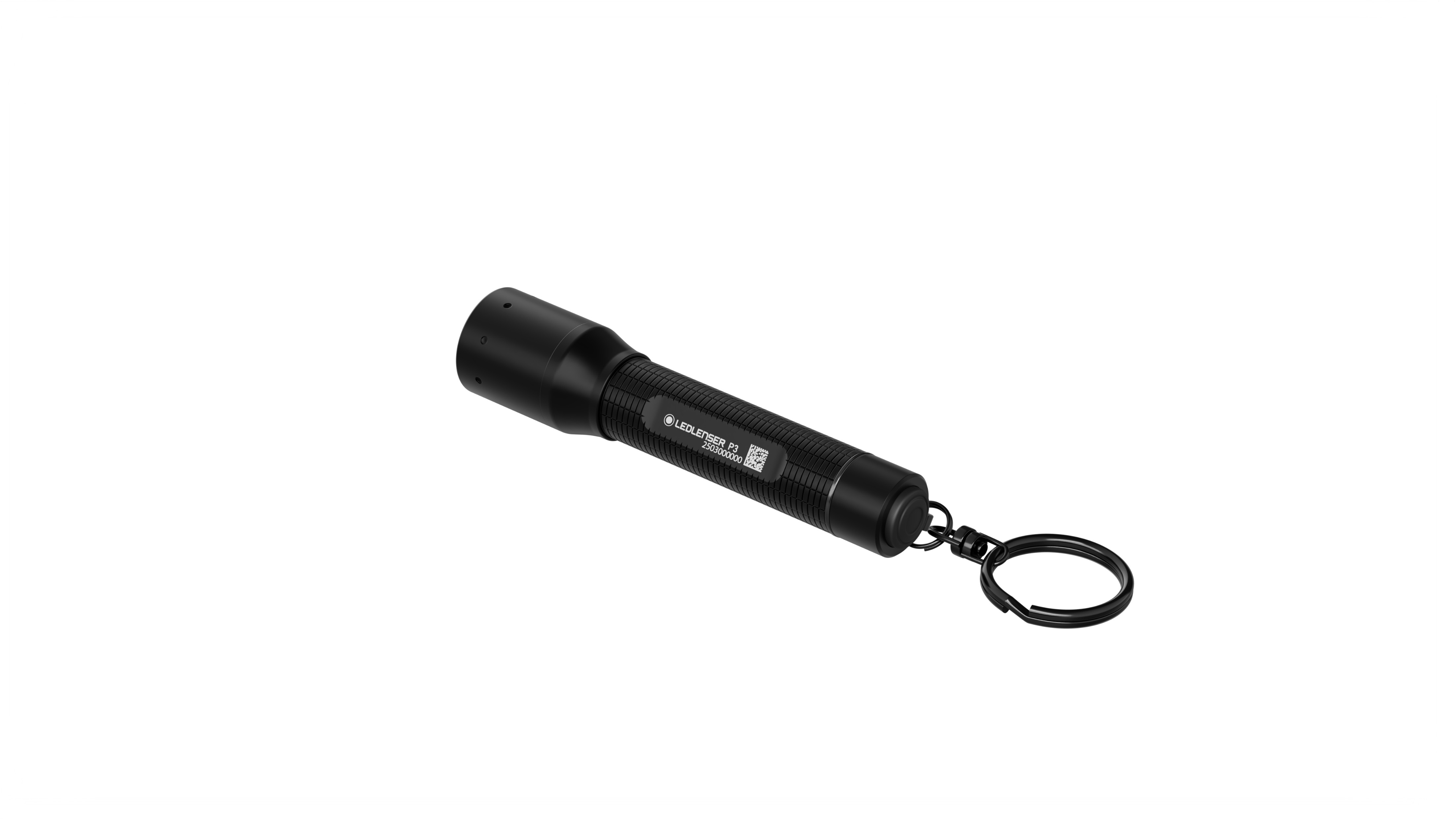 p3 LEDLENSER LED Keyring Torch Black Rechargeable 130 lm, 94 mm