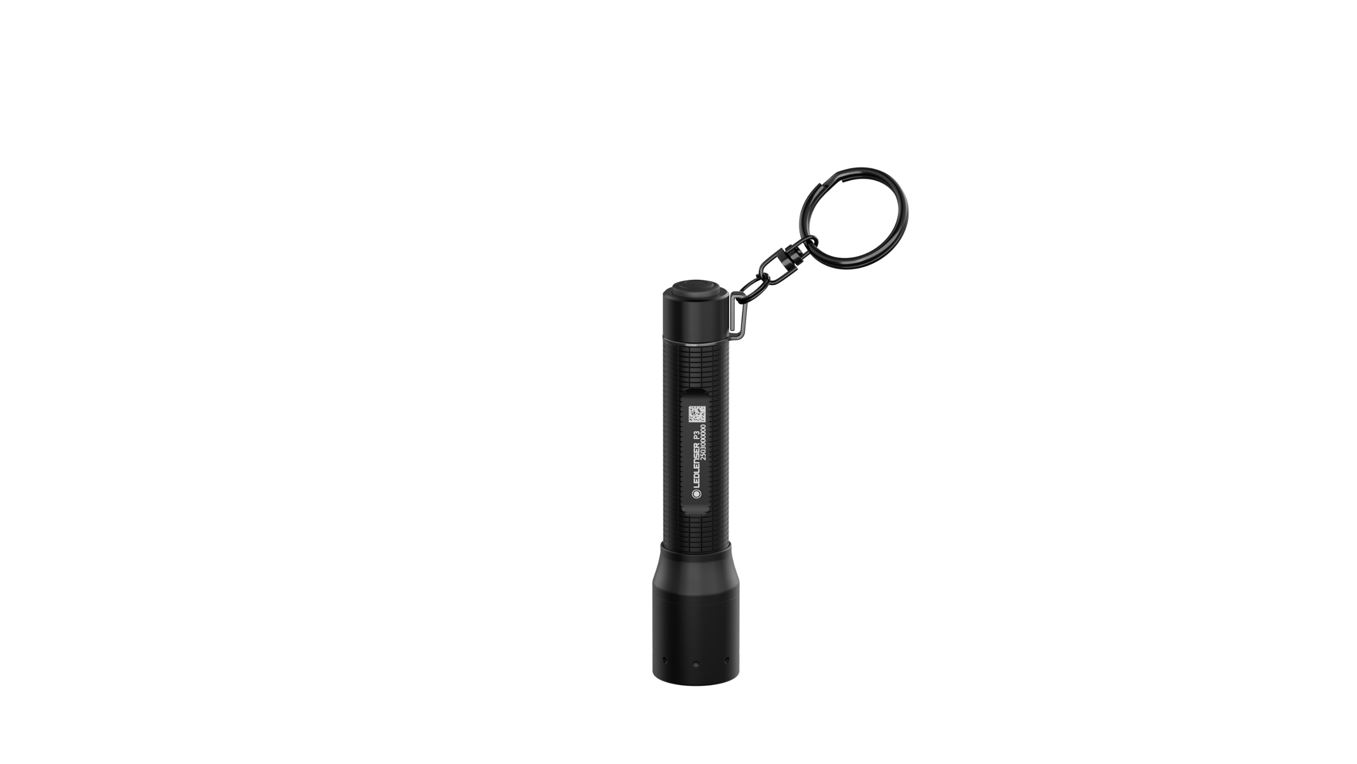 p3 LEDLENSER LED Keyring Torch Black Rechargeable 130 lm, 94 mm