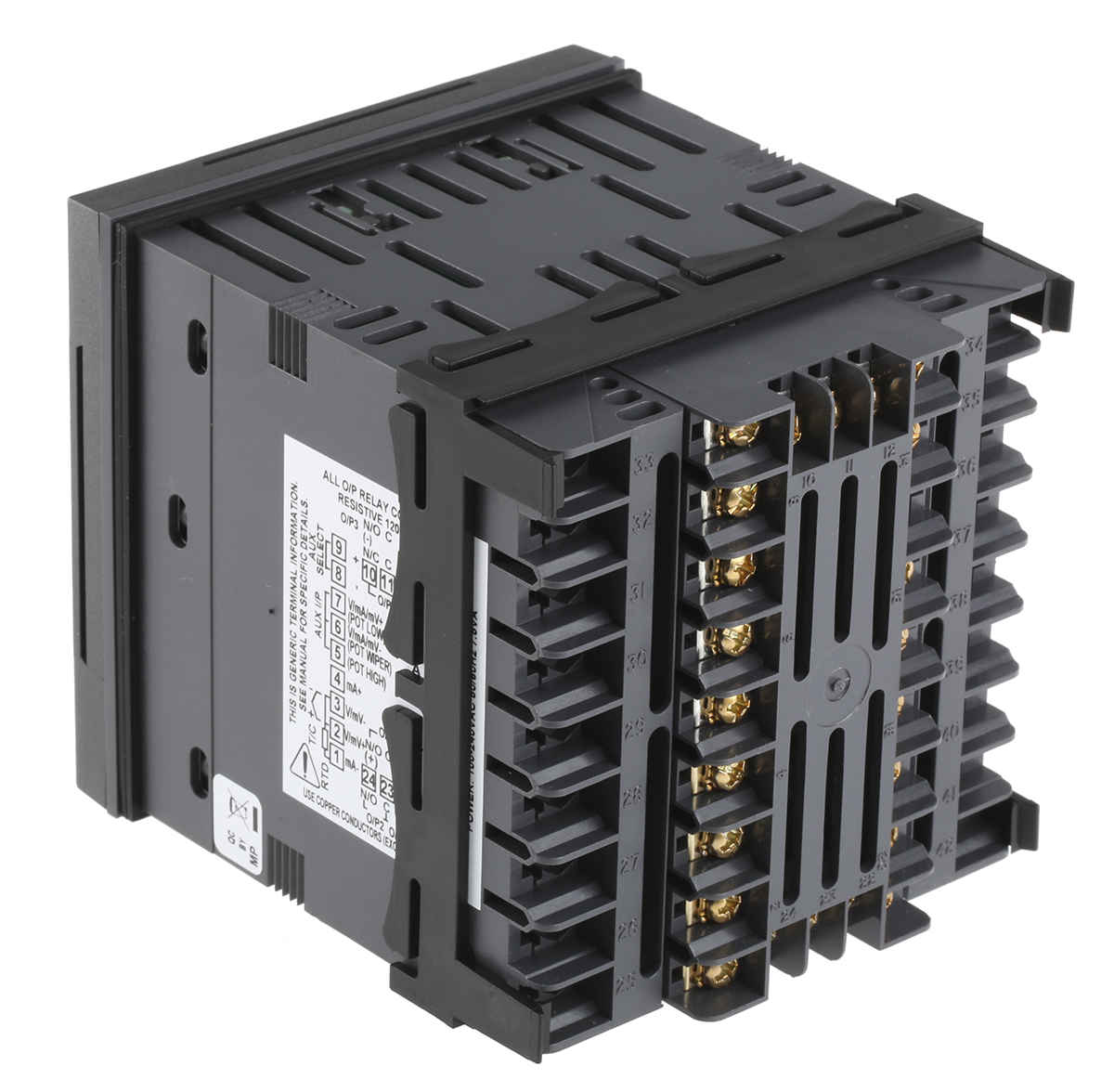 p4100-2100-0000 West Instruments P4100 DIN Rail PID Temperature Controller 5 Input, 1 Output Relay 264V ac On-Off