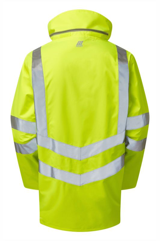 p421-r-l PULSAR P421 Yellow Hi Vis Jacket, L