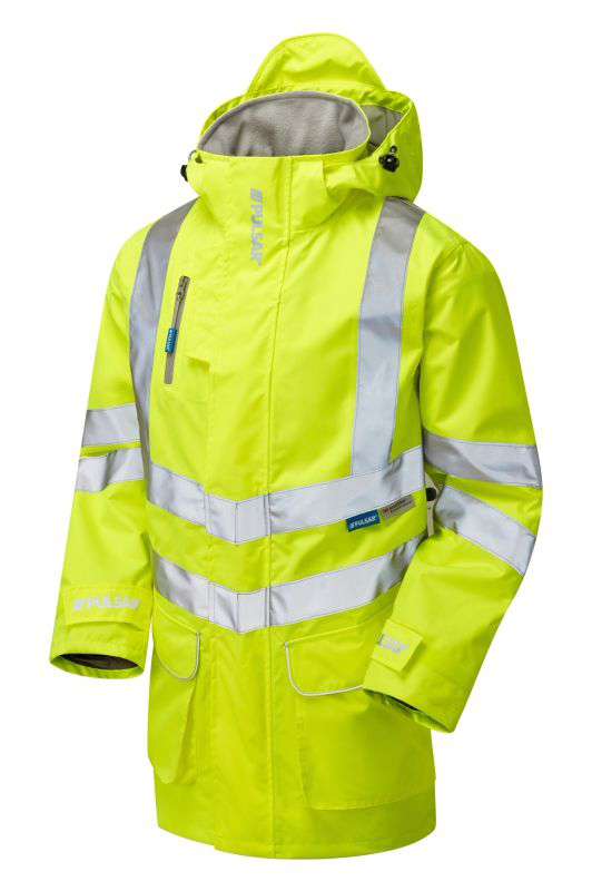 PULSAR P421 Yellow Hi Vis Jacket, M
