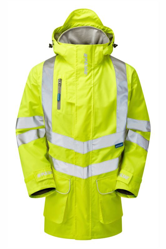 p421-r-m PULSAR P421 Yellow Hi Vis Jacket, M