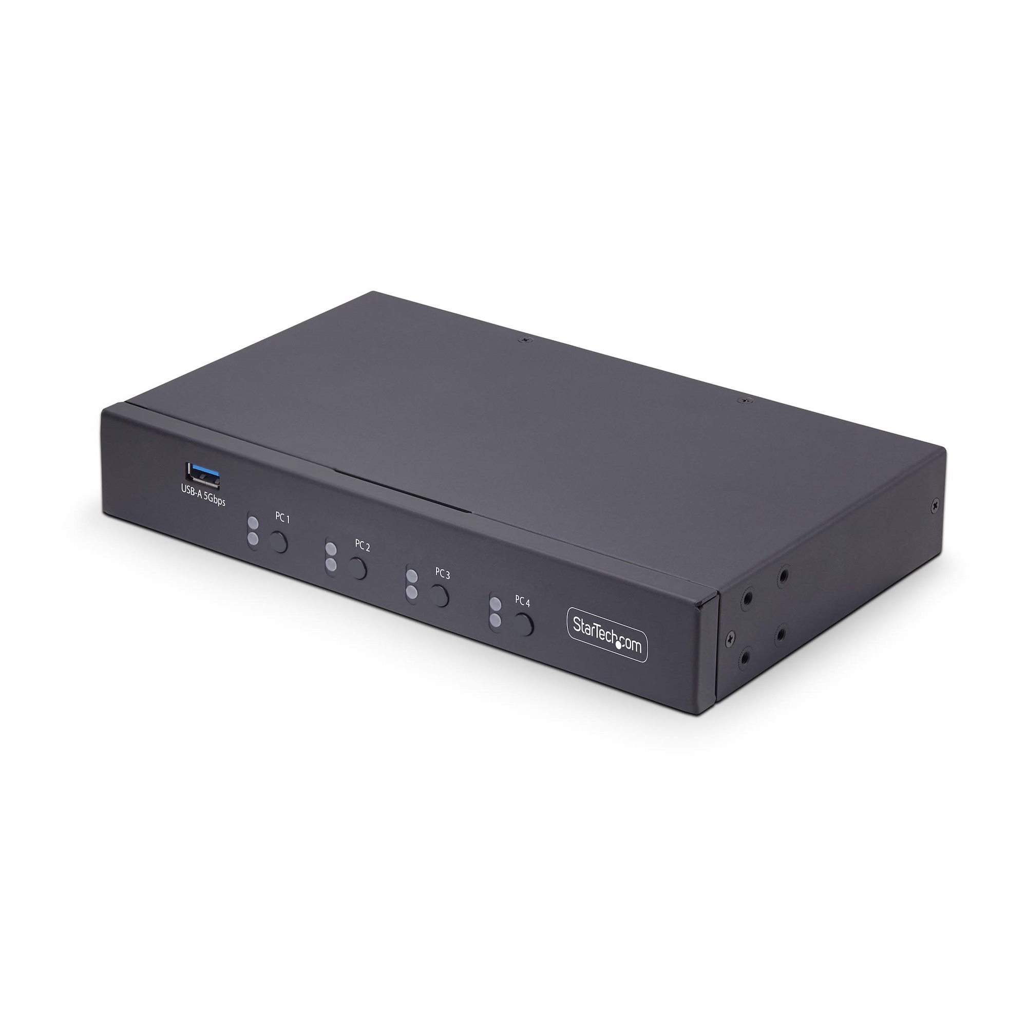 StarTech.com 4 Port USB DisplayPort KVM Switch 3.5 mm Stereo 4096 x 2160 pixel Maximum Resolution