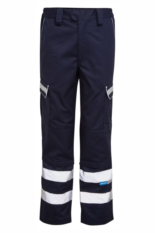 PULSAR P513 Hi Vis Trouser Navy 36 in Waist 29in Leg