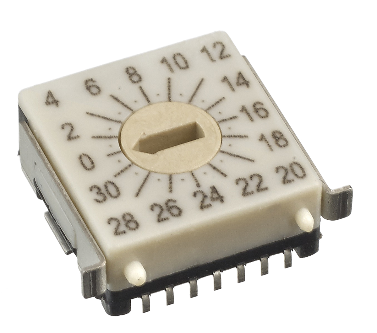 Hartmann Slot Rotary Coded DIP Switch Surface Mount
