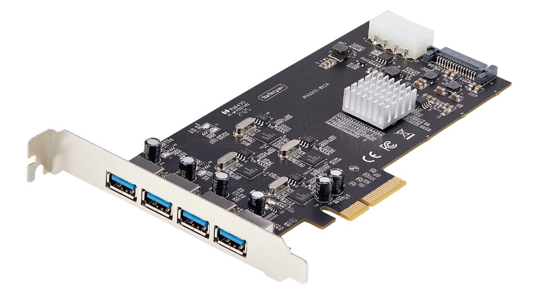 StarTech.com 4 Port USB Card, PCIe, USB 3.2