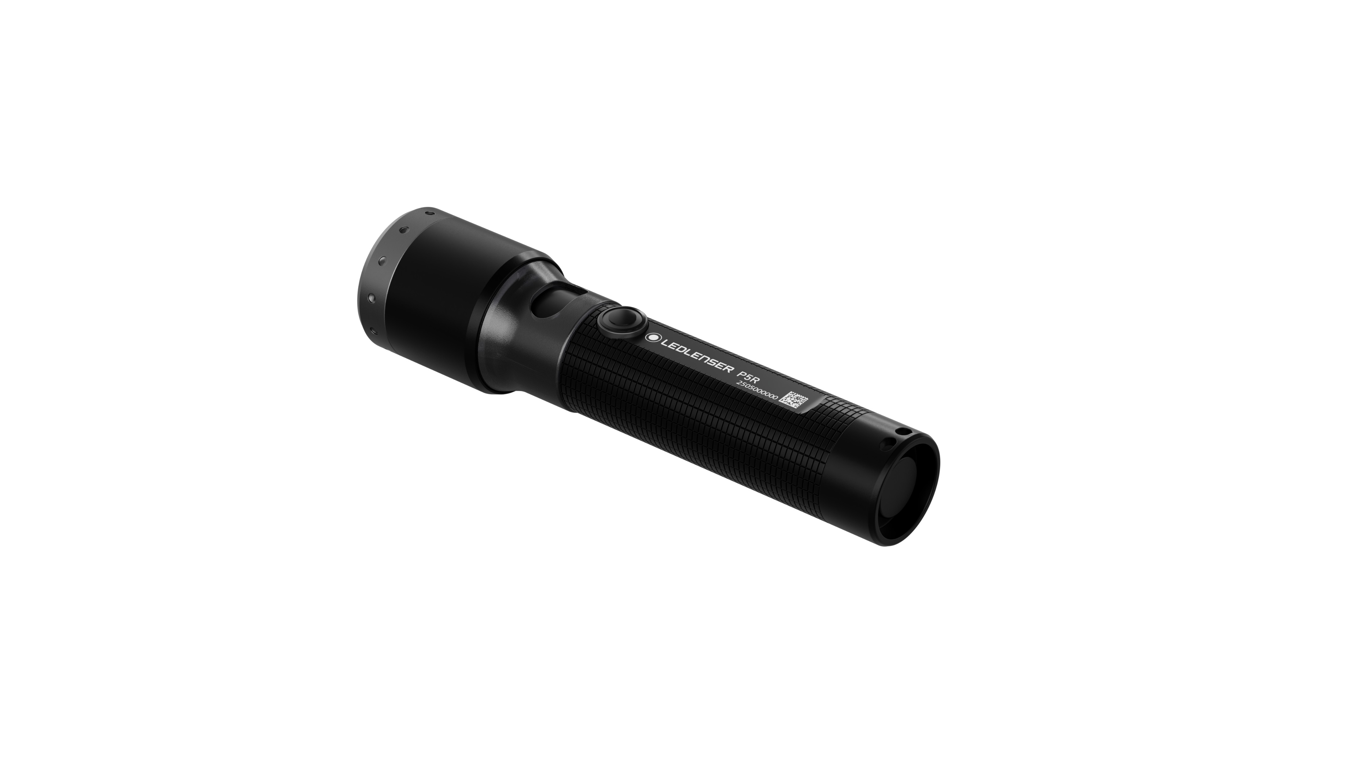 p5r LEDLENSER LED Torch Black Rechargeable 750 lm, 125 mm