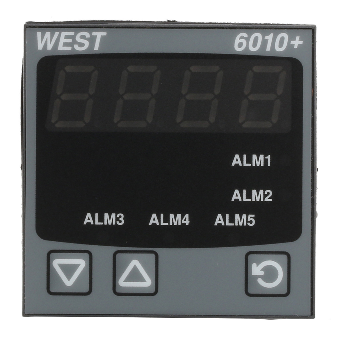 West Instruments 6010 LED Multi-Function Panel Meters for RTD Temperature Prob, Temperature,  45 mm  x 45 mm
