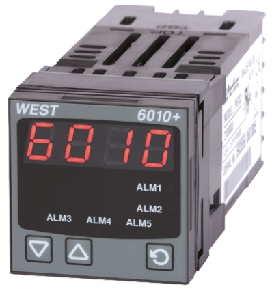 West Instruments 6010 LED Multi-Function Panel Meters for Temperature, RTD Temperature Prob,  45 mm  x 45 mm