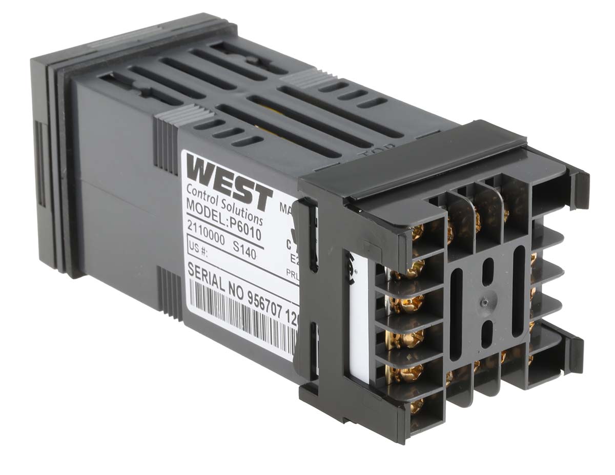 p6010-2110-000 West Instruments 6010 LED Digital Panel Multifunction Meter for RTD Temperature Prob, Temperature,  45 mm  x 45 mm