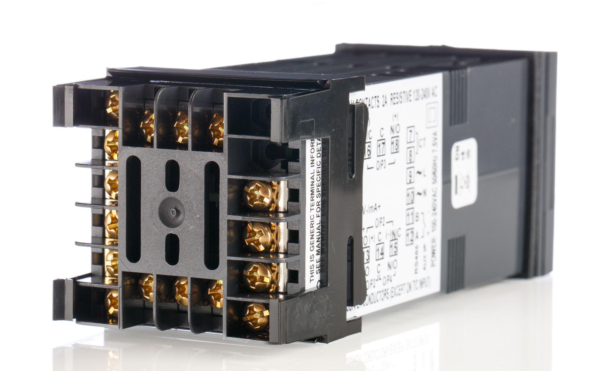 p6100-2100-00-0 West Instruments P6100 DIN Rail PID Temperature Controller 1 Input, 1 Output Relay 240V ac On-Off