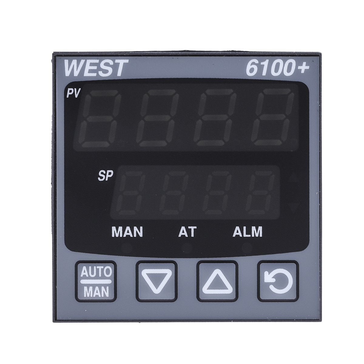 p6100-2700-02-0 West Instruments P6100 DIN Rail PID Temperature Controller 5 Input, 1 Output Linear 264V ac/dc On-Off