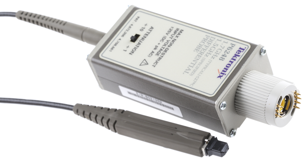 p6248 Tektronix P6248 Oscilloscope Probe, Differential Type, 1.5 GHz, 10:1, BNC Connector