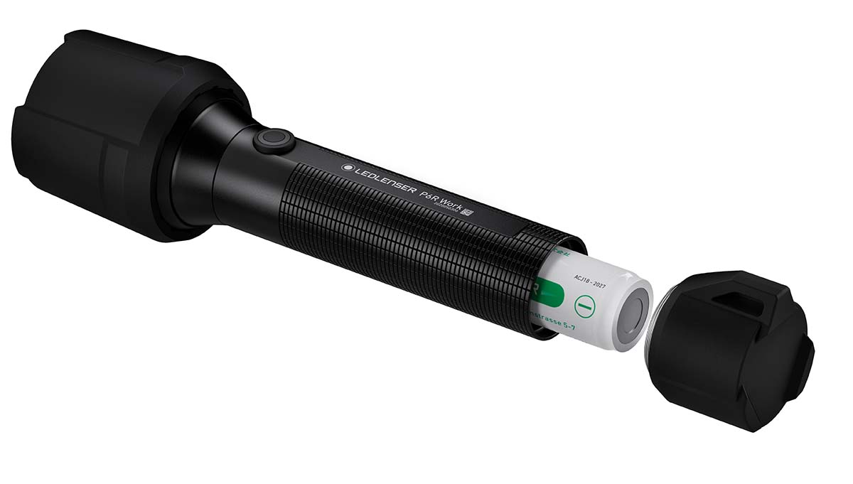p6r-work LEDLENSER LED Torch White Rechargeable