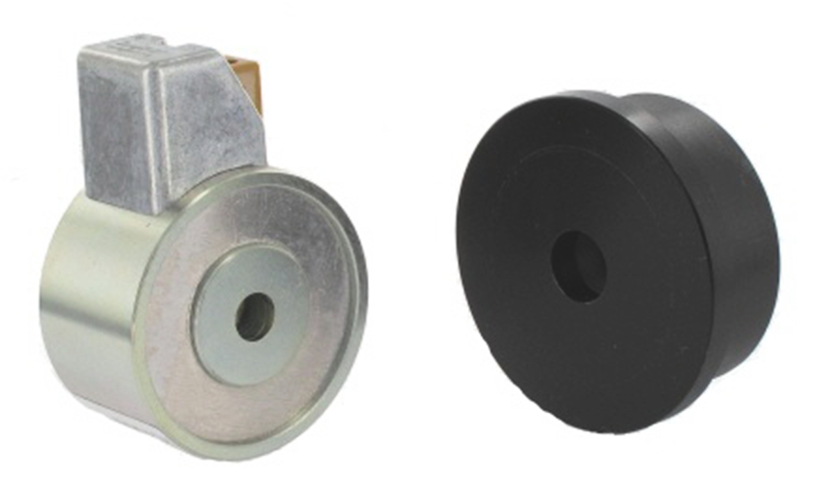 Mecalectro Holding Magnet, 500 N Holding Force 24 V dc
