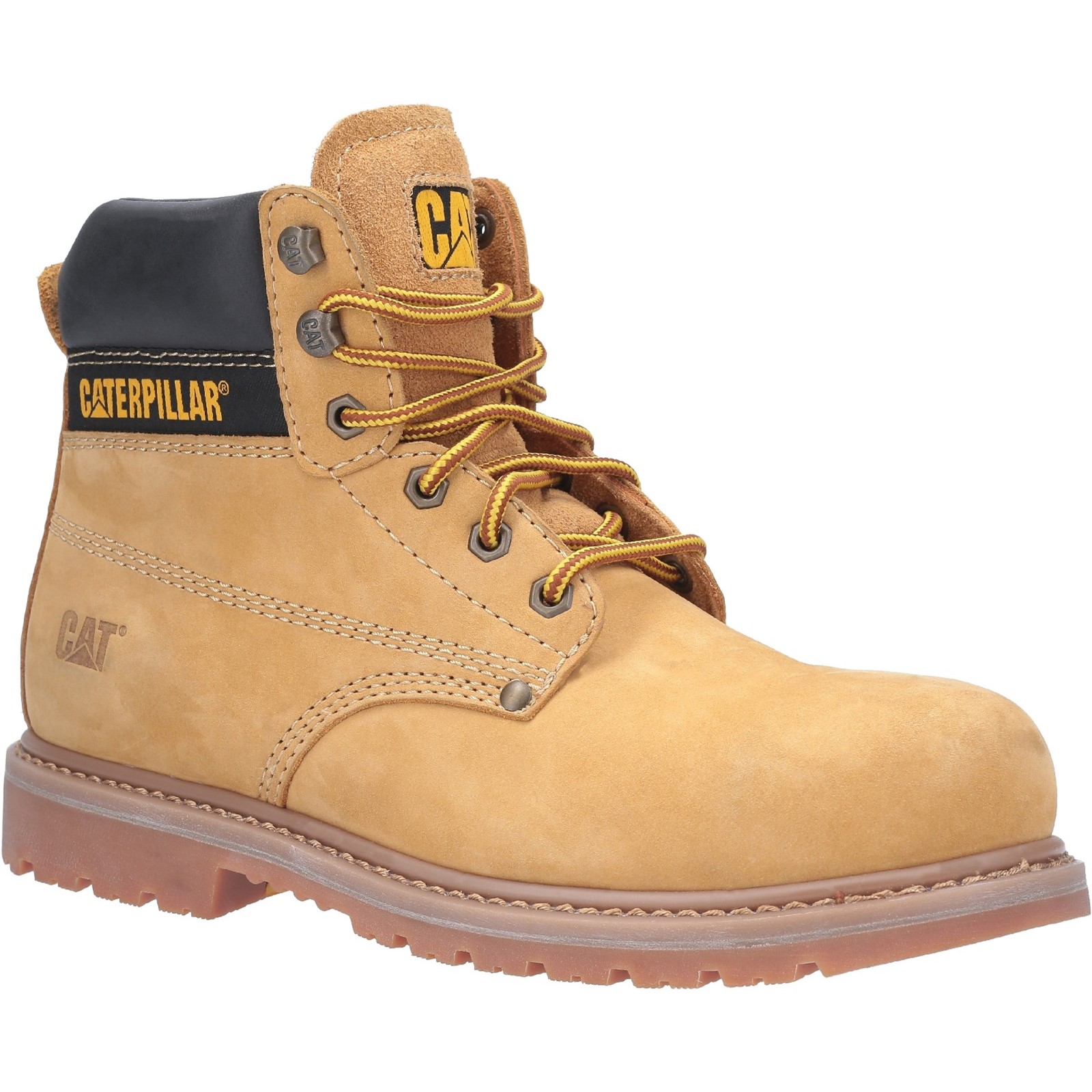 CAT P724627 Brown Steel Toe Capped Unisex Safety Boots 11, EU 45