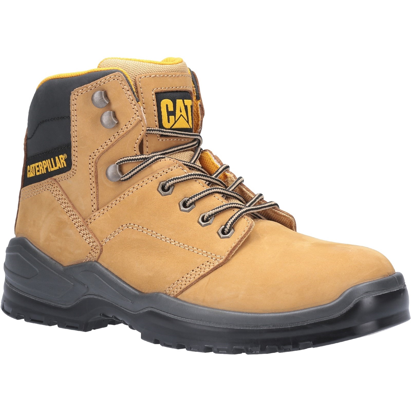 Caterpillar STRIVER Honey Steel Toe Capped Unisex Safety Boots 4, EU 37
