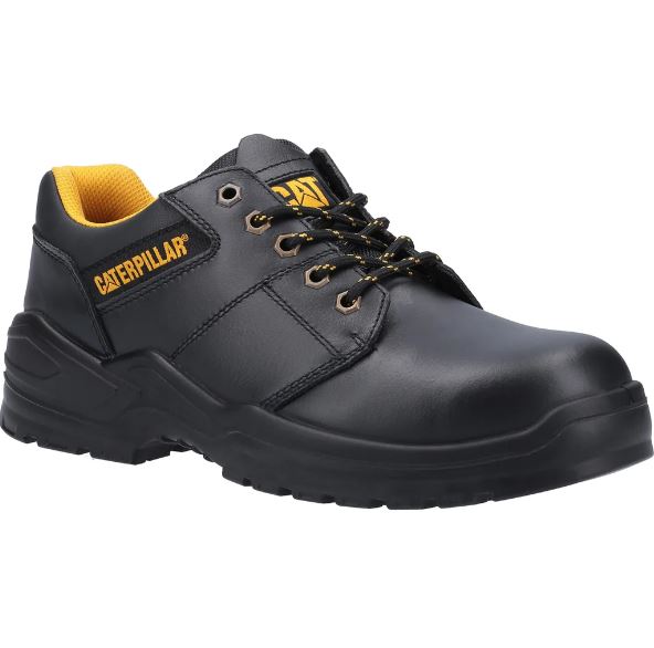 CAT P724923 Unisex Black Steel Safety Shoes, UK 6, EU 40