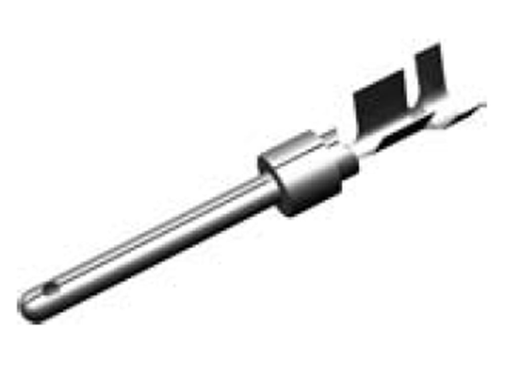 FCT from Molex, 173112 Series, Male Crimp D-Sub Connector Contact, Gold over Nickel Crimp 20 AWG