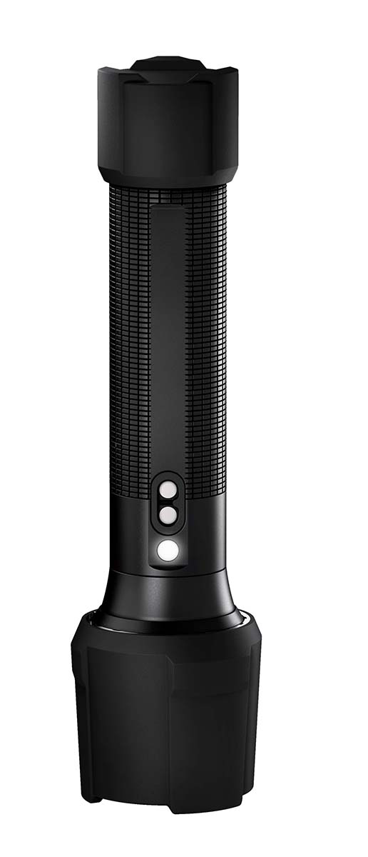 p7r-work LEDLENSER LED Torch Black Rechargeable