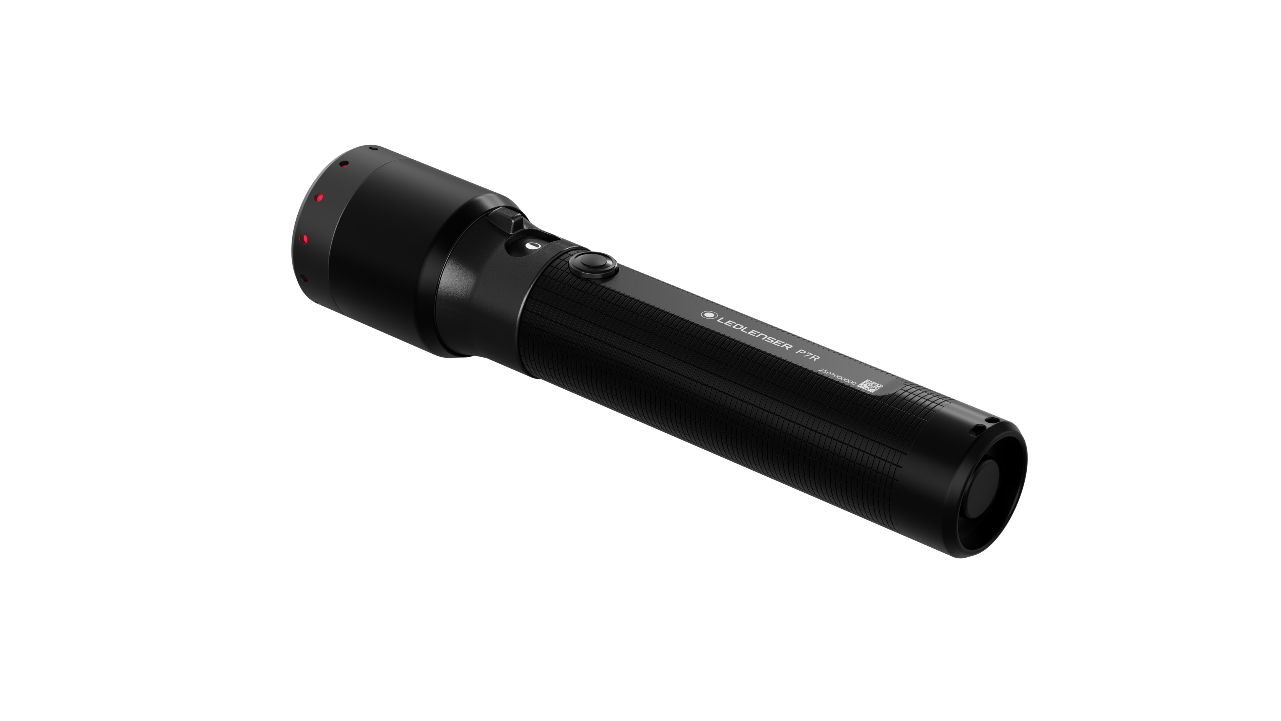 p7r LEDLENSER LED Torch Black Rechargeable 2000 lm, 159 mm