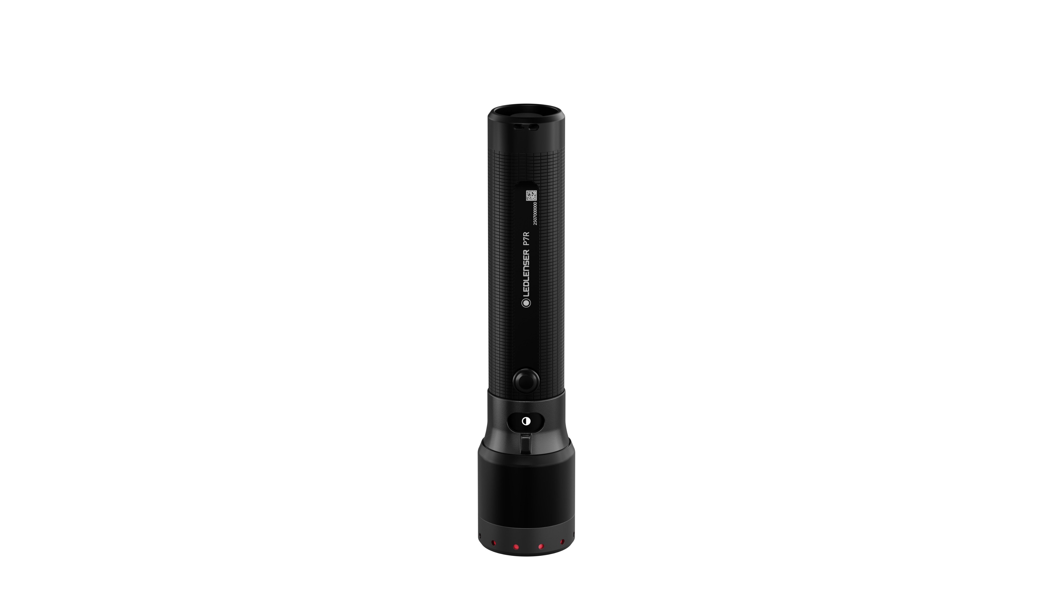 p7r LEDLENSER LED Torch Black Rechargeable 2000 lm, 159 mm