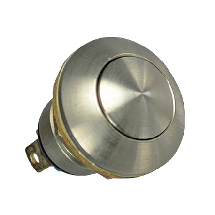 Otto P8 Series Push Button Switch, Momentary, Panel, SPDT, Grey LED, IP64, IP68S, IP69K, 28 V dc 115 V ac