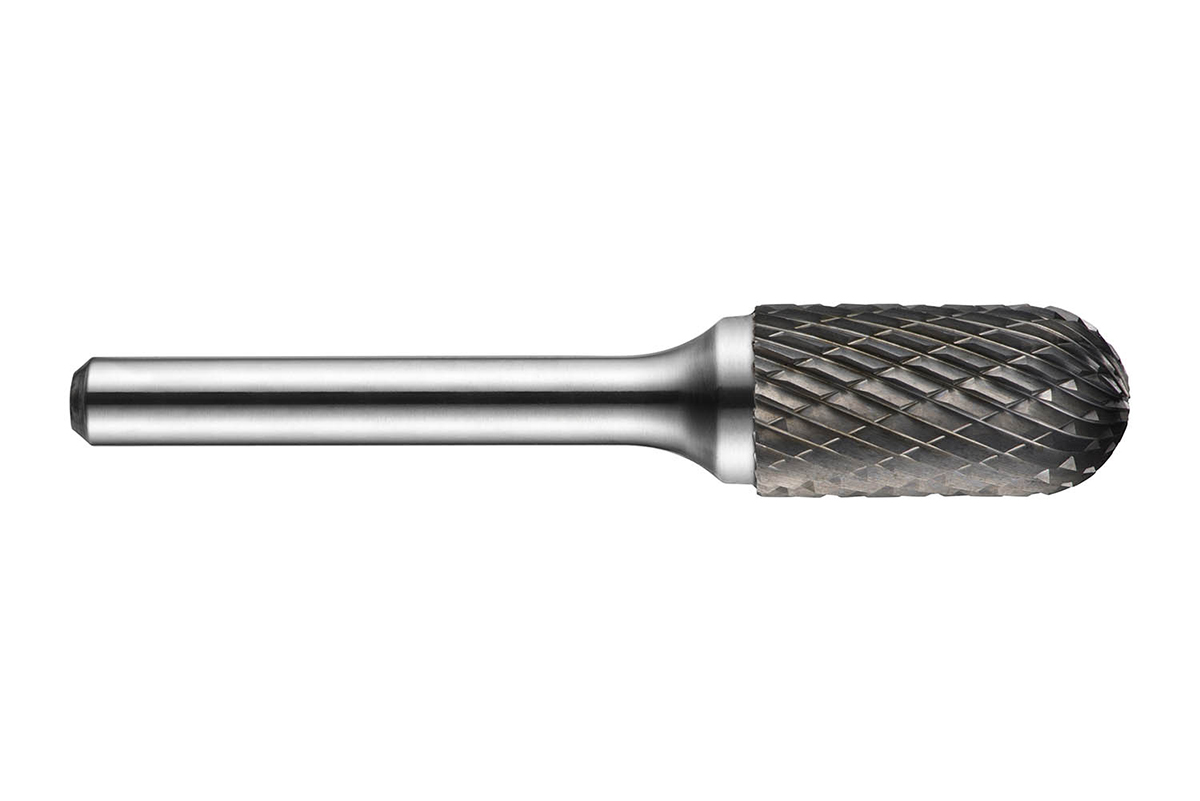 p805127x60 Dormer P805 Series Ball Nosed Cylinder Burr, 12.7 mm Carbide
