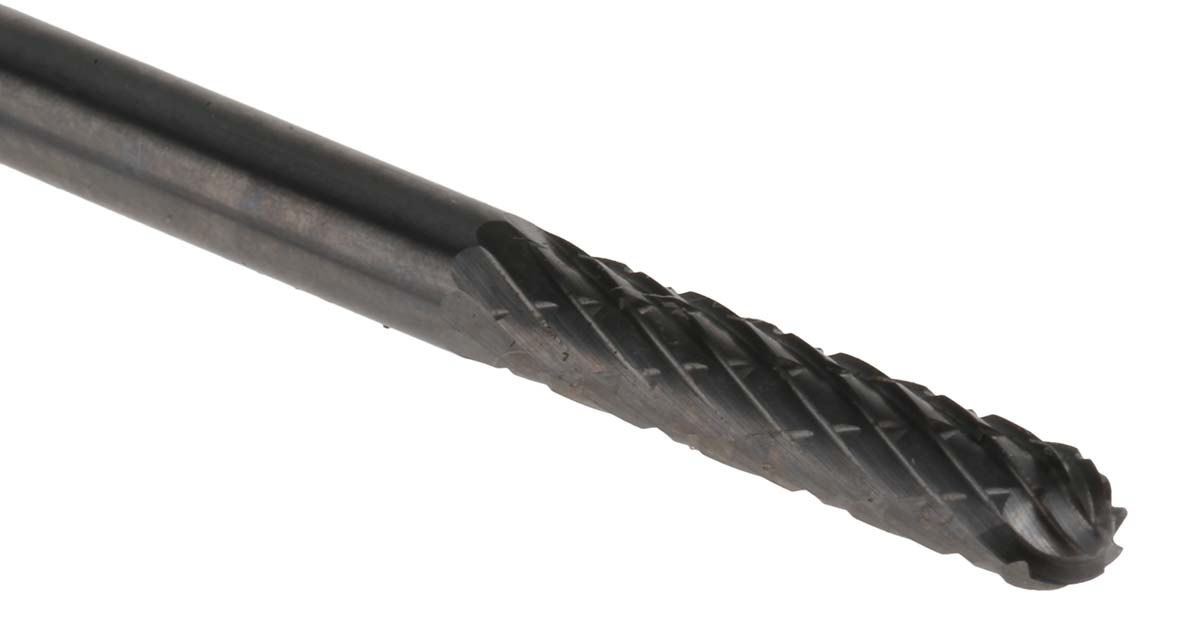 p80530x30 Dormer P805 Series Ball Nosed Cylinder Burr, 3 mm Carbide