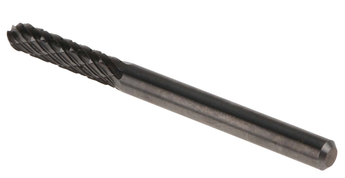p80530x30 Dormer P805 Series Ball Nosed Cylinder Burr, 3 mm Carbide