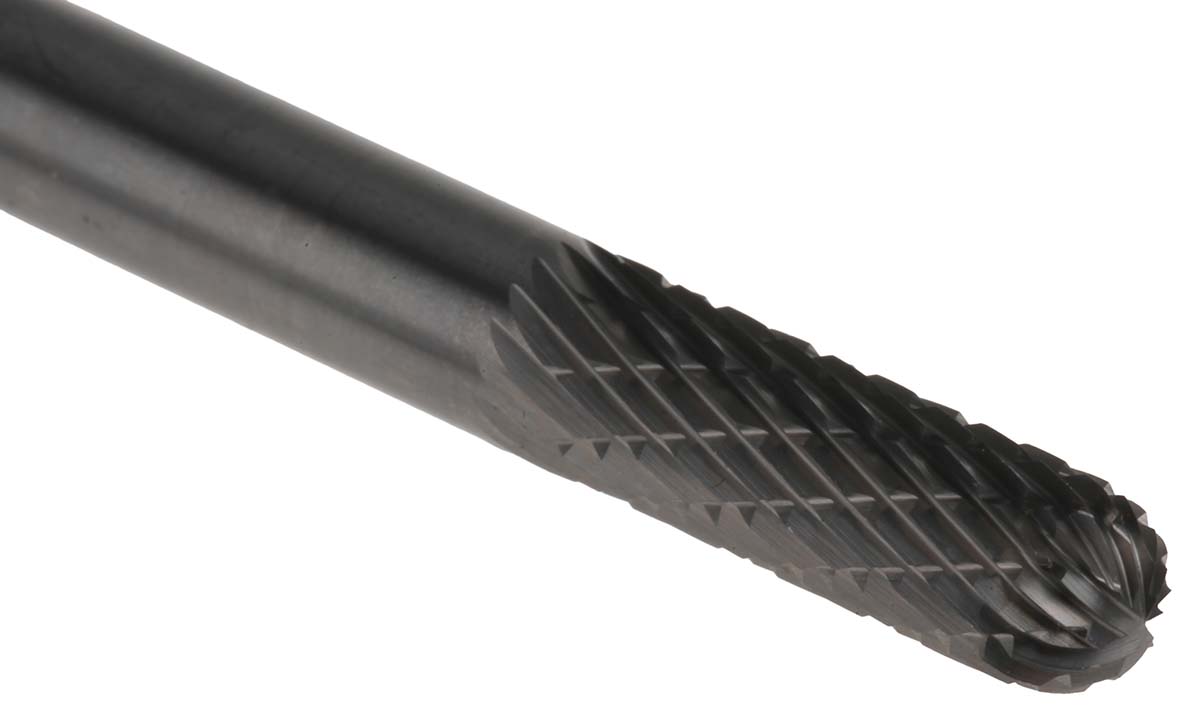 p80560x60 Dormer P805 Series Ball Nosed Cylinder Burr, 6 mm
