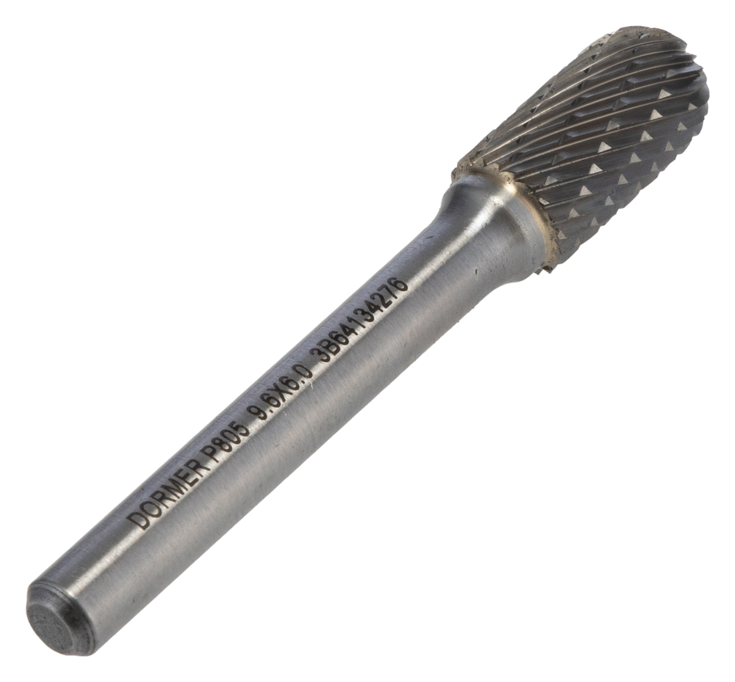 p80596x60 Dormer P805 Series Ball Nosed Cylinder Burr, 9.6 mm